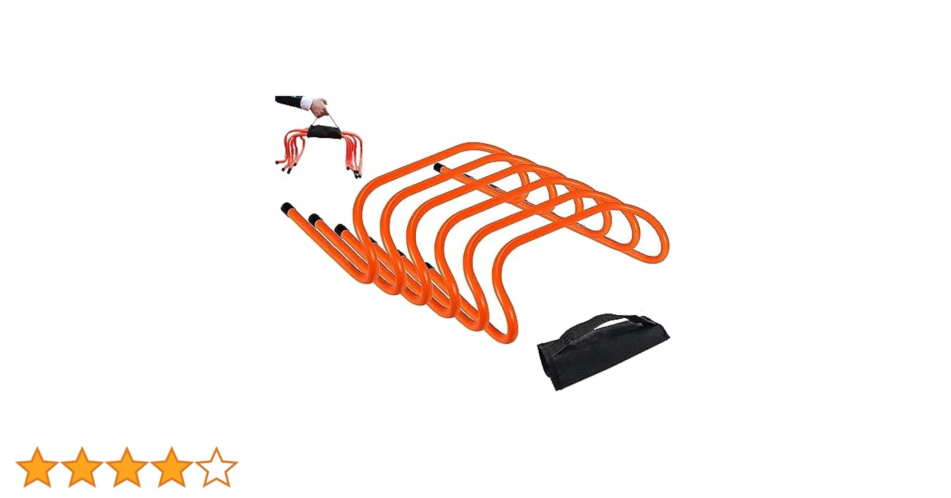 【在庫処分】トレーニング ミニハードル 6個セット トレーニング オレンジ色 Amazon | トレーニング ミニハードル 6個セット ハードル